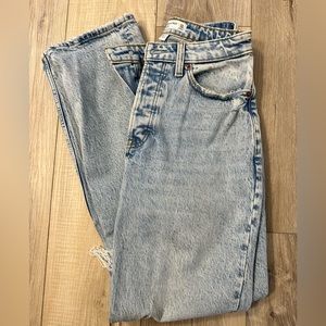 Abercrombie & Fitch: The Dad High Rise Curve Love Jeans